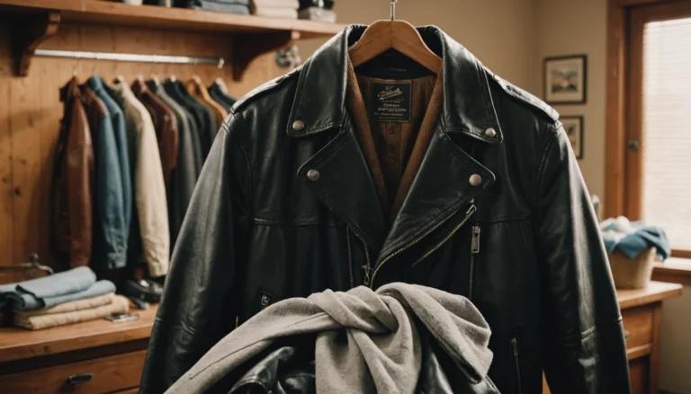nettoyer un blouson en cuir