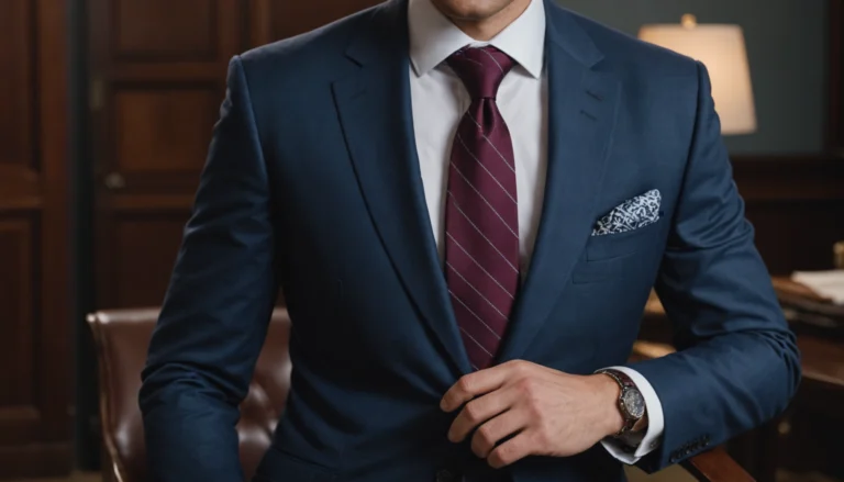 cravate et pochette homme