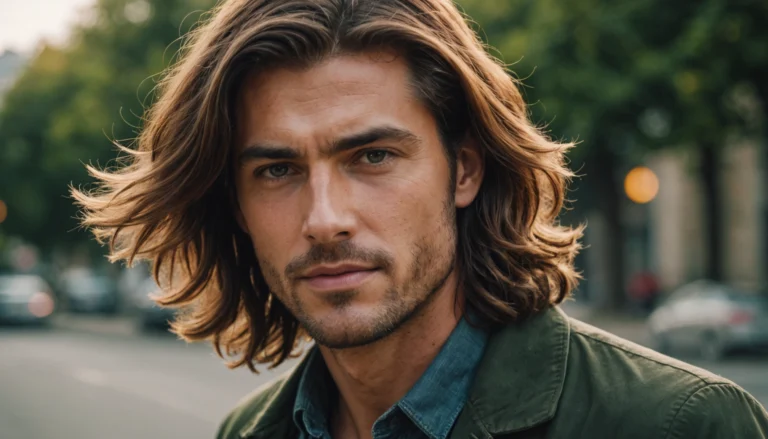 cheveux secs homme