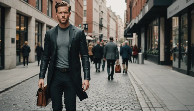 sacoche homme moderne