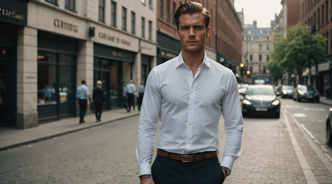 chemise col long