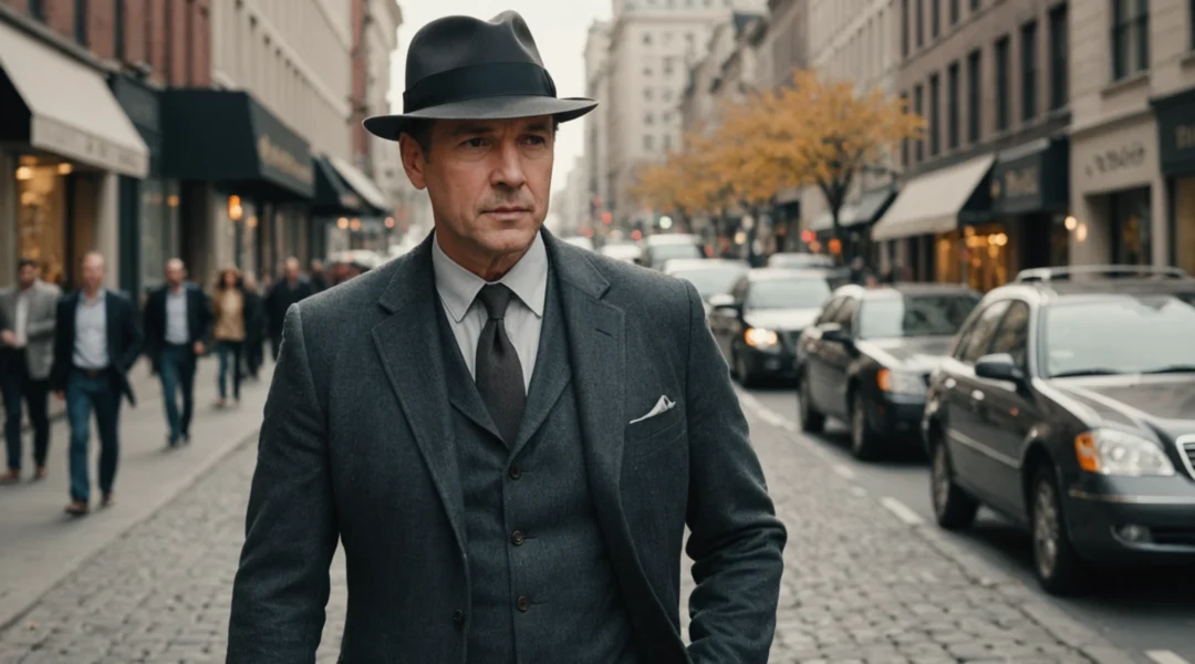 chapeau à la mode homme