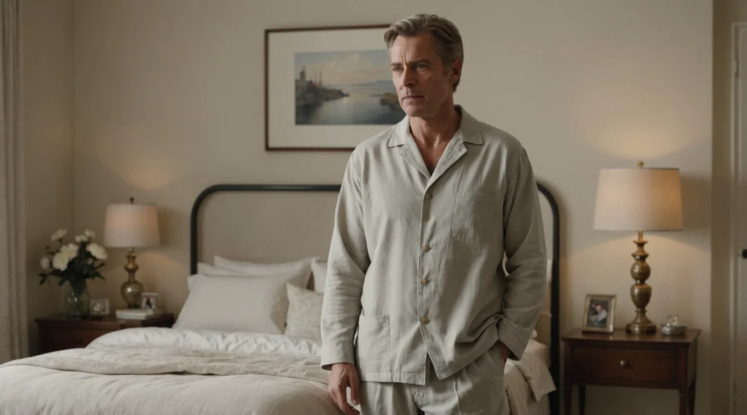 pyjama lin homme