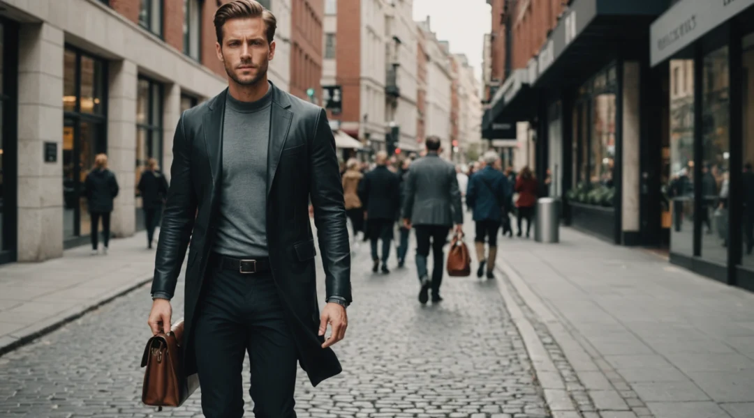 sacoche homme moderne